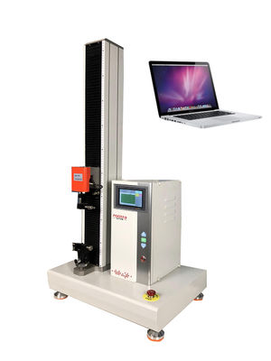 Tipo bonde máquina de testes da tensão, da máquina elástica do teste da tração de ASTM D903 indicação digital