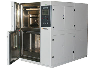 qualidade  LCD Touch Controller Thermal Shock Test Machine Two Case Basket Type Cabinet fábrica
