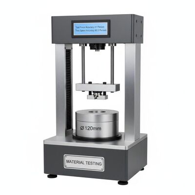 Máquina de ensaio de tensão com precisão de força de ensaio de ± 1%, diâmetro de ensaio de 120 mm e precisão de velocidade de ensaio de ± 0,5% para ensaio de materiais