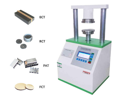 PCT de papel ECT de Ring Compressive Strength Testing Machine da elevada precisão